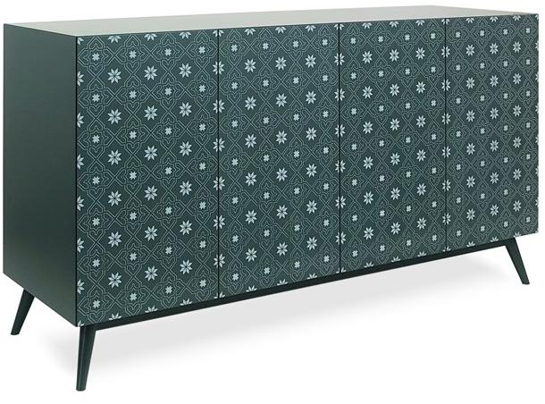 Barba design Буфет из лакированного hdf с распашными дверцами Tiles 63.a3 - Вид №1