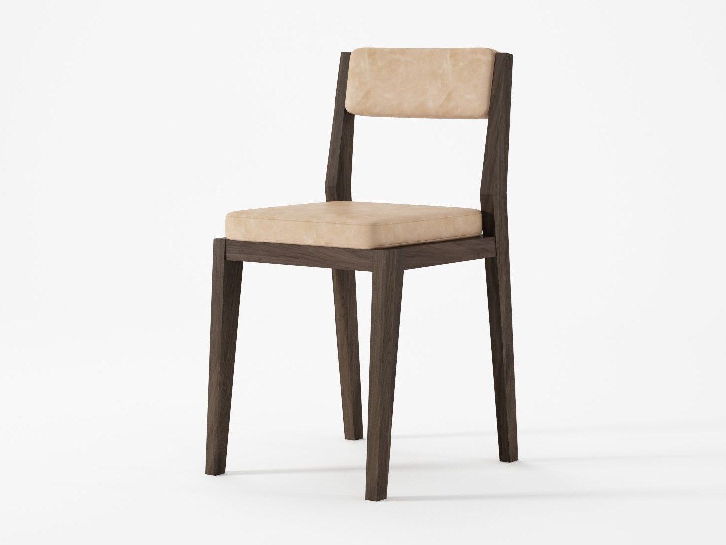 Мягкий стул для ресторана из массива дерева KARPENTER Nouveau Bistro ARCH-00008818 - Вид №37