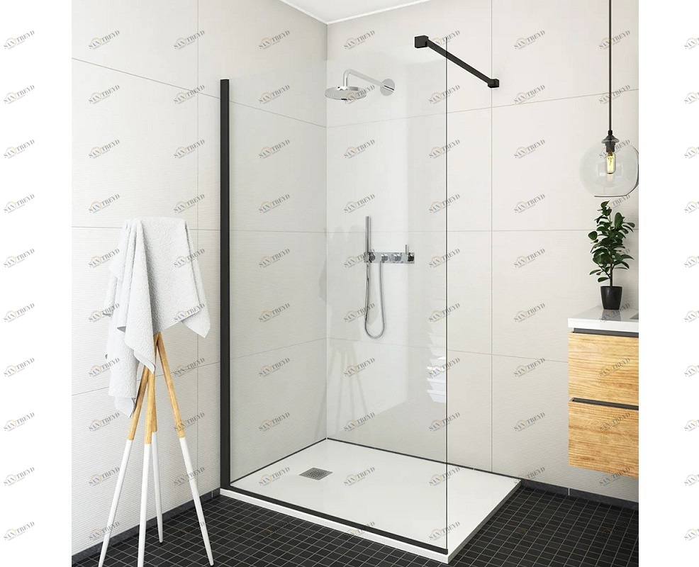 Душевая перегородка Walk In Terra ts open 01211 BLACK Словения Kolpa-San 