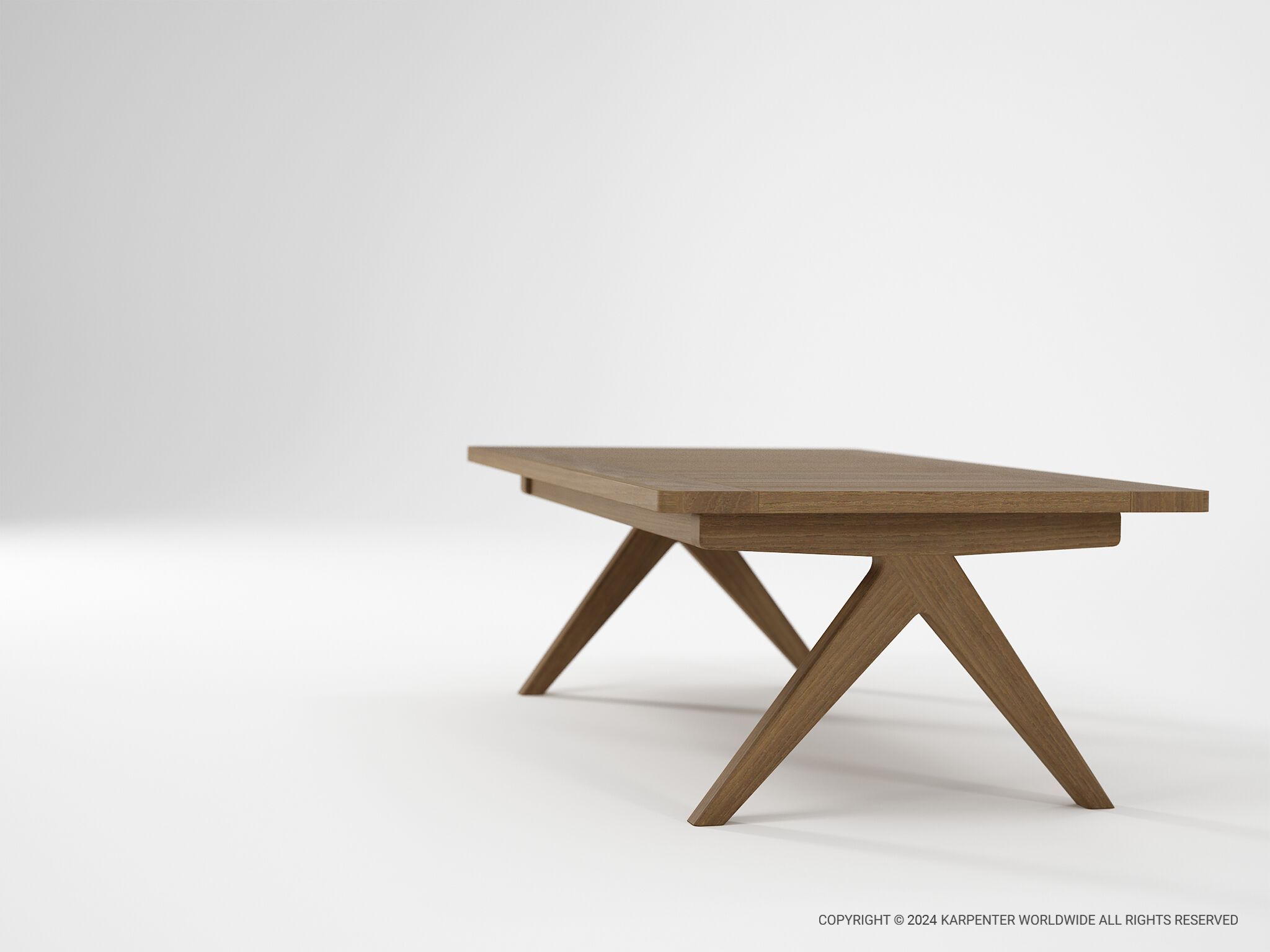 Прямоугольный стол из тикового дерева KARPENTER Tribute Outdoor ARCH-00049725 - Вид №3