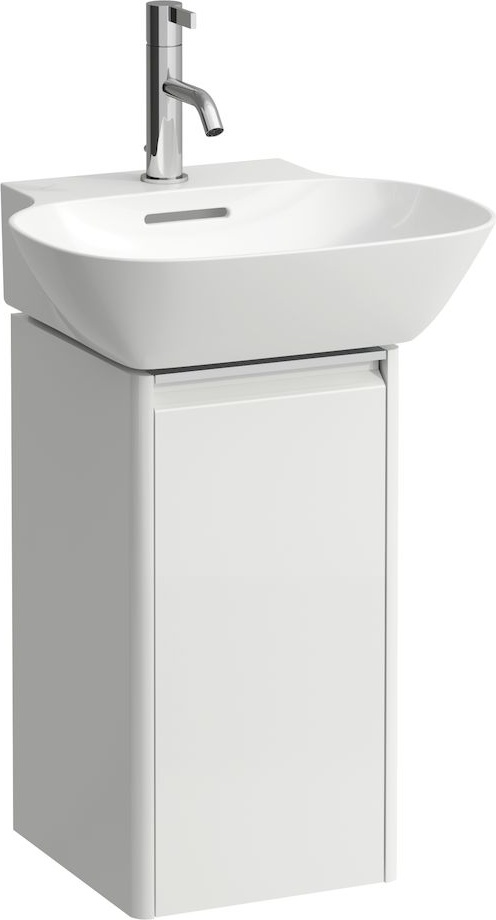 H4030111102611 Шкафчик под раковину , 1 дверца, крепление на петли слева, 1 внутренняя полочка, совместим с мини-раковиной 815301 LAUFEN PRO - Вид №1