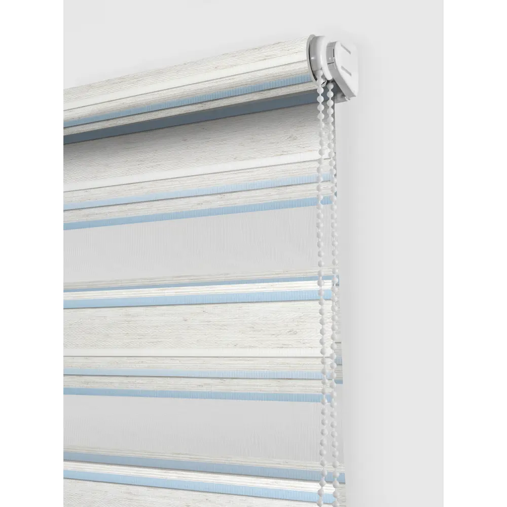 Штора рулонная день-ночь Granada 140x175 см голубая MIAMOZA Коллекция 2024г STLM-2171296 - Вид №1