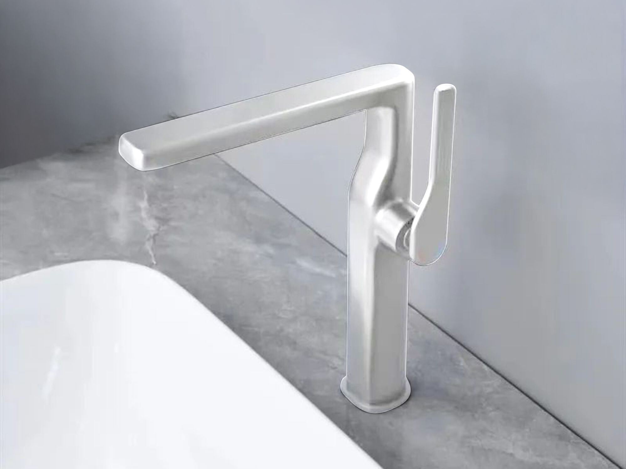 Однорычажный высокий смеситель для раковины Fontana Showers LAVENA ARCH-00113021