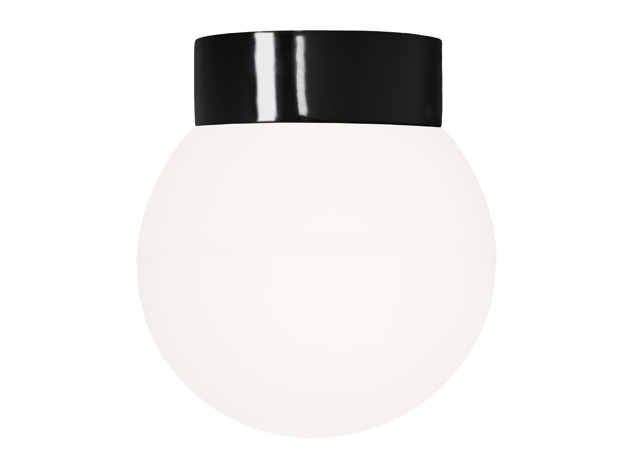 Настенный светильник / потолочный светильник из матового стекла и фарфора Ifö Electric Classic Globe ARCH-00148936 - Вид №6