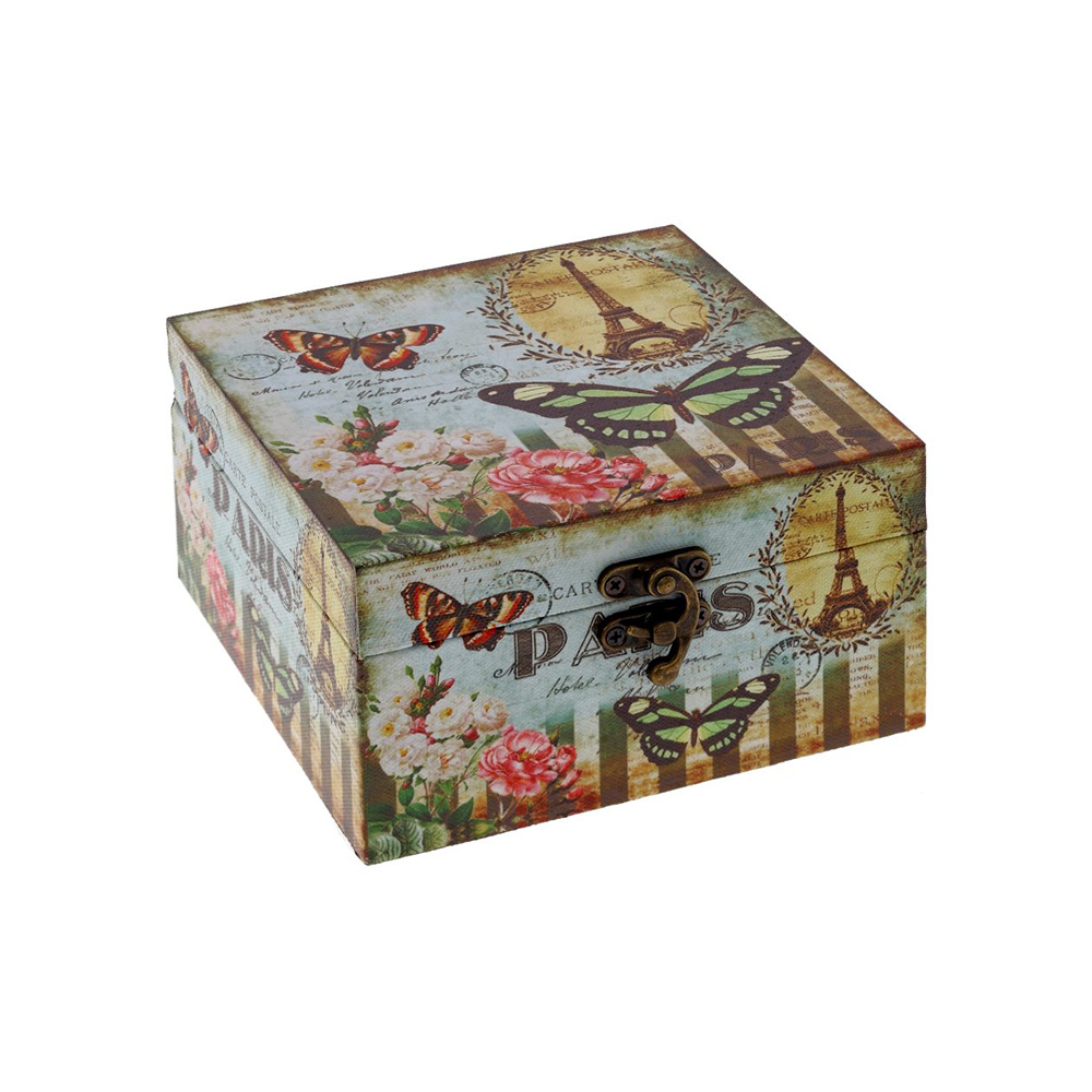 239935 Шкатулка 14 х 14 х 8 см Зеленый Santreyd 