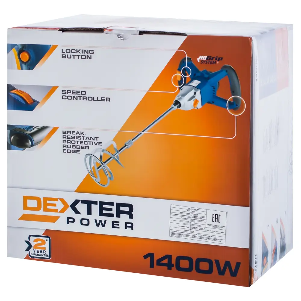 Миксер Dexter Power R6219B3S-DP, 1400 Вт STLM-2202437 - Вид №4
