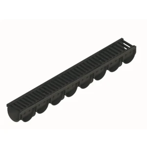 Лоток Standartpark Spark 3 пластиковый 1000x125x100 мм с чугунной решеткой класса С250