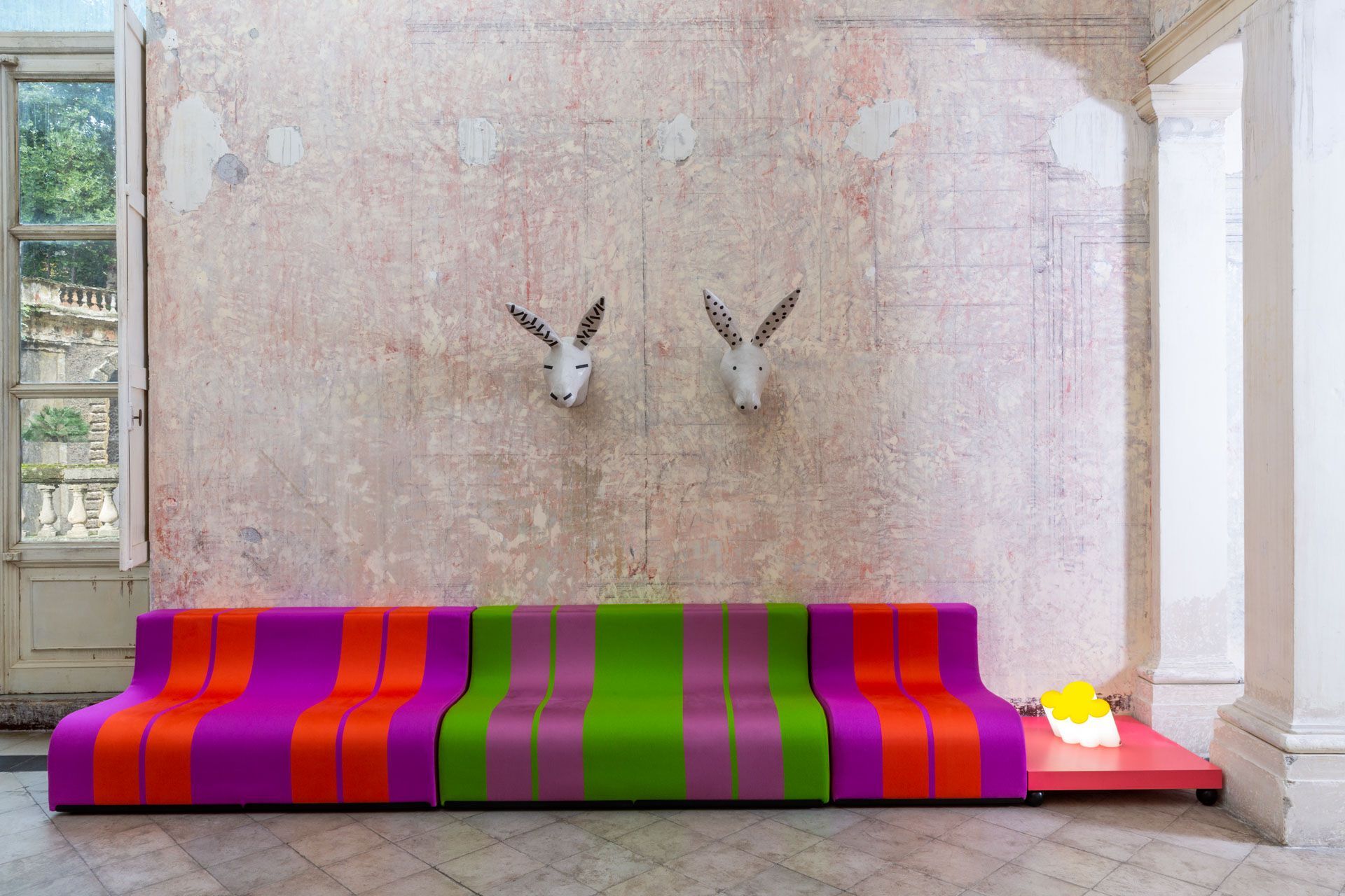 Квадратный журнальный столик из фанеры Poltronova Sofo ARCH-00144915 - Вид №5