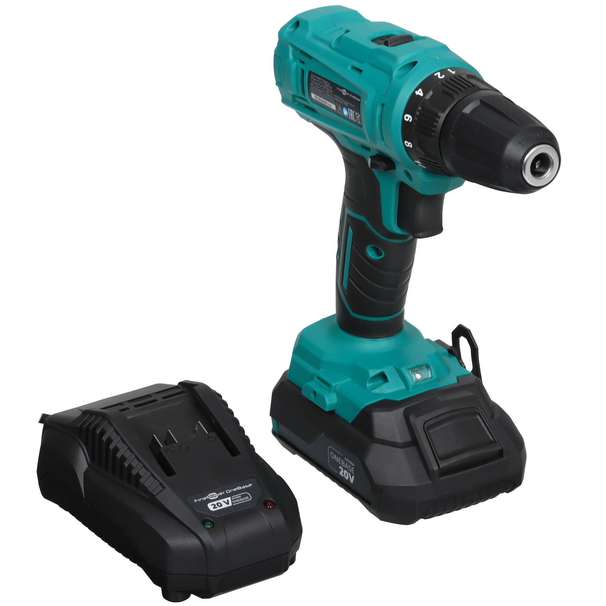 Дрель-шуруповерт FinePower OneBase CDBR30 OneBase20 5433151 STDN-0076151 - Вид №1