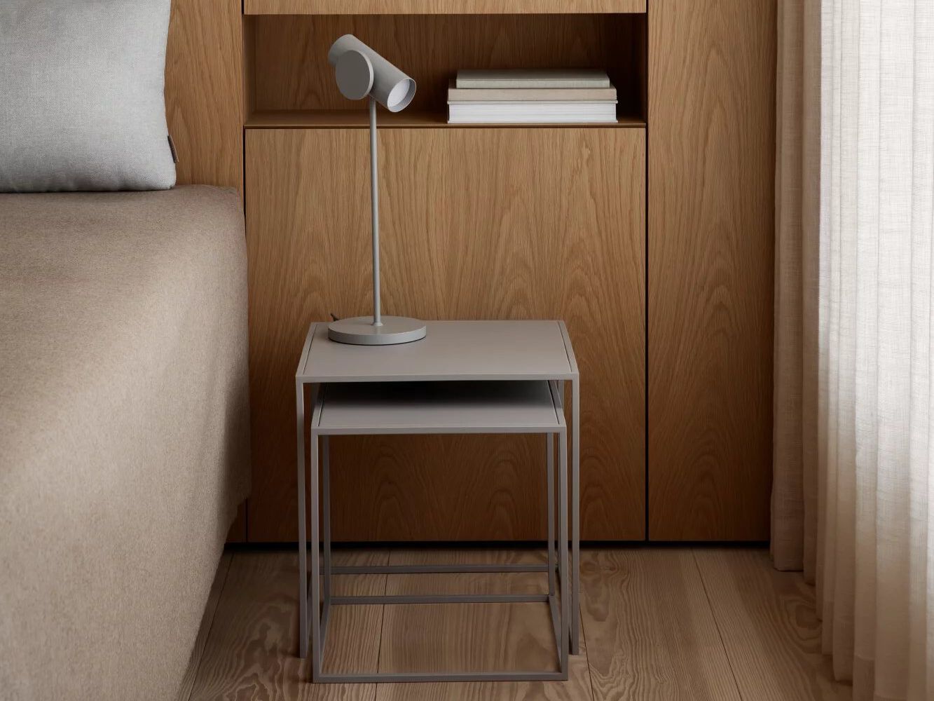 Квадратный стальной журнальный столик с порошковым покрытием blomus Fera ARCH-00152521 - Вид №6