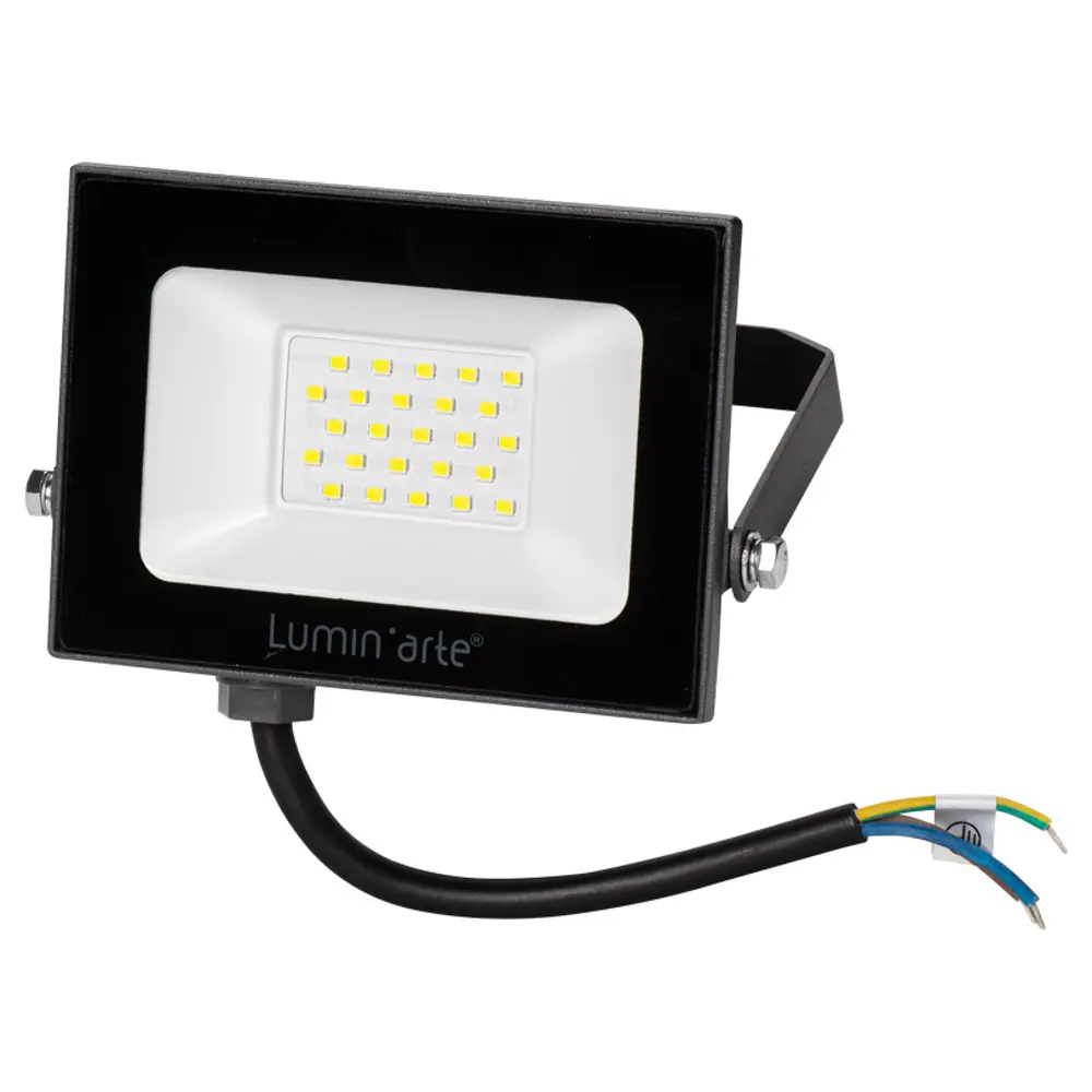 Прожектор светодиодный уличный Luminarte 30 Вт 5700K IP65 холодный белый свет LUMIN ARTE STLM-2175083