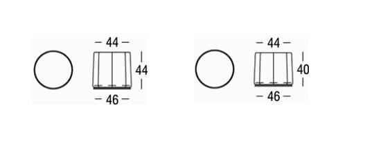 Кожаный съемный пуфик Marac DODO ARCH-00082650 - Вид №2