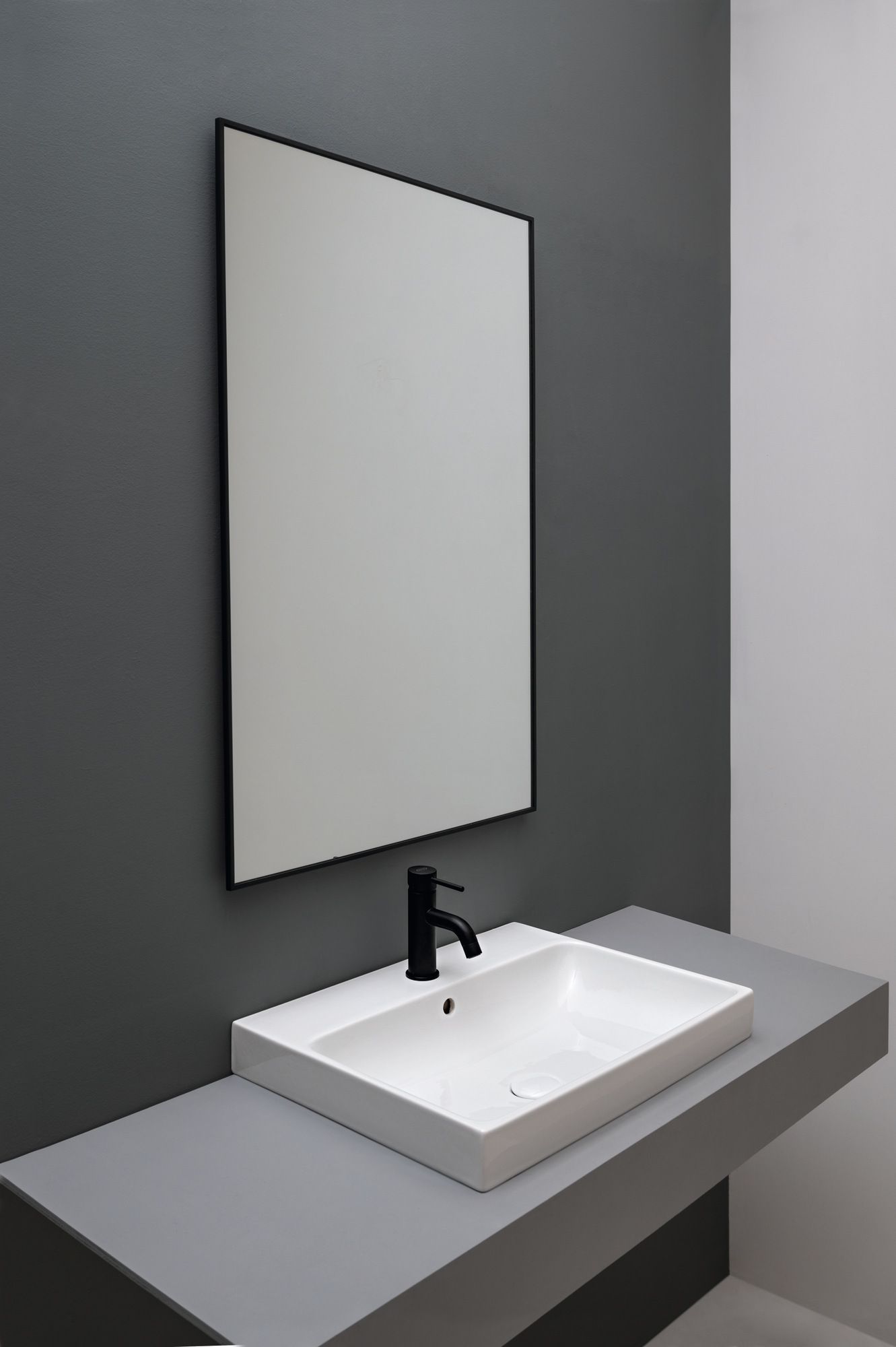 Керамическая прямоугольная раковина Axa Prisma Sink Bowl Normal ARCH-00036326 - Вид №7