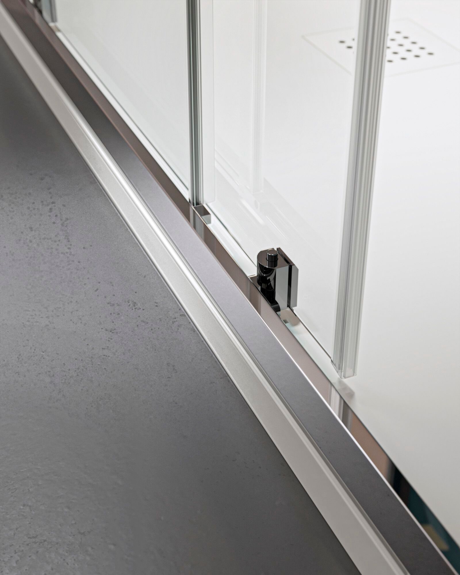 Алюминиевая и стеклянная угловая душевая кабина TAMANACO ECOPSC50 ARCH-00029387 - Вид №1