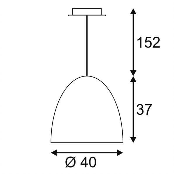 Подвесной светильник металлический медный Para Cone 155479 SLV ДИЗАЙНЕРСКИЕ, PARA CONE 00-3889727 Медь  - Вид №1