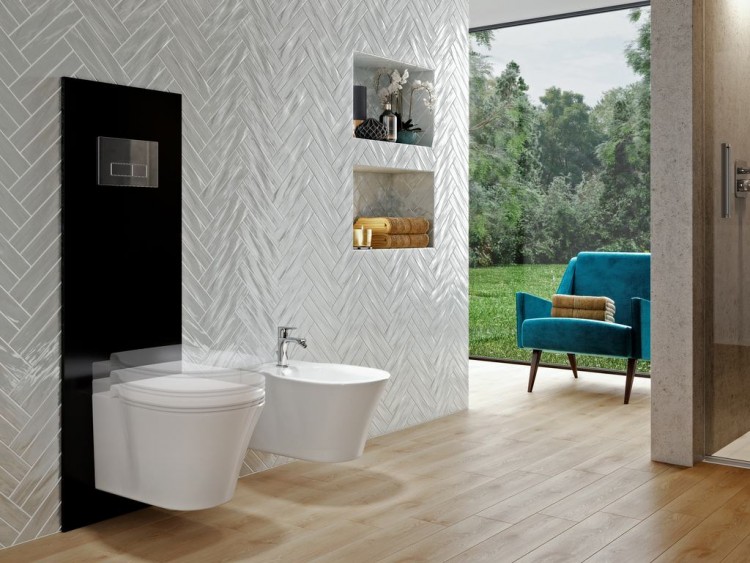 R0121AA Механическая панель смыва, двойной смыв OLEAS™ M2 Ideal Standard PROSYS OLEAS  - Вид №2