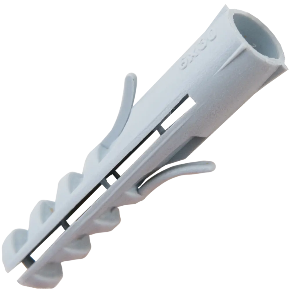 Дюбель с усами для полнотелых материалов 6х30 мм полипропилен цвет серый 500 шт НЕВСКИЙ КРЕПЕЖ STLM-2191456