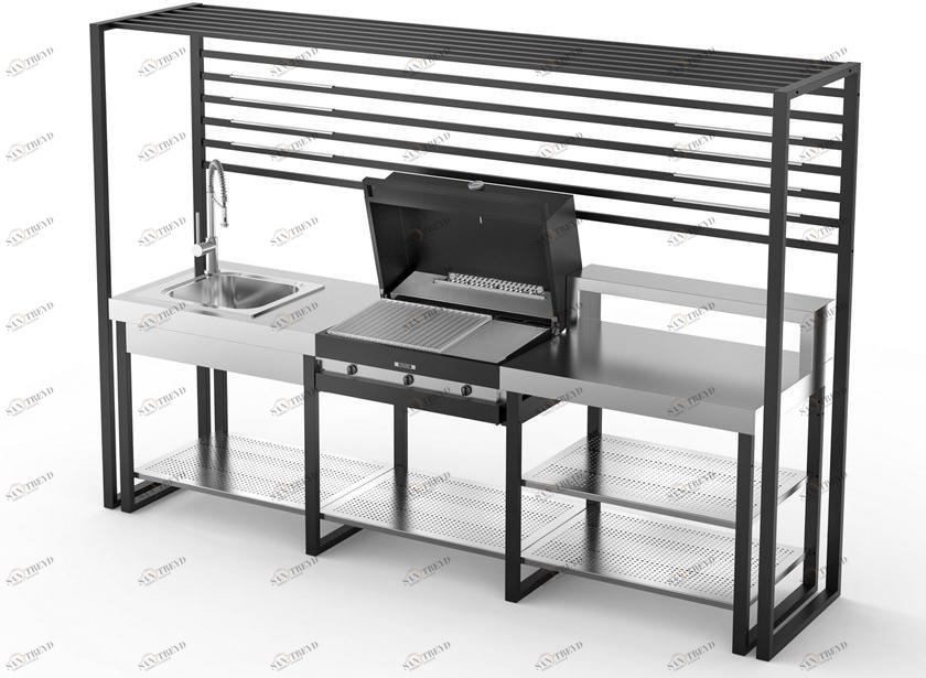 Fògher Модульная летняя кухня с барбекю  1043730 