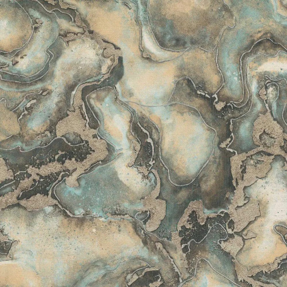 Обои флизелиновые Ovk Design D.Langer Ave зеленый 1.06 м 10663-05 88915288 STLM-2068502 Set 1 marble - Вид №1