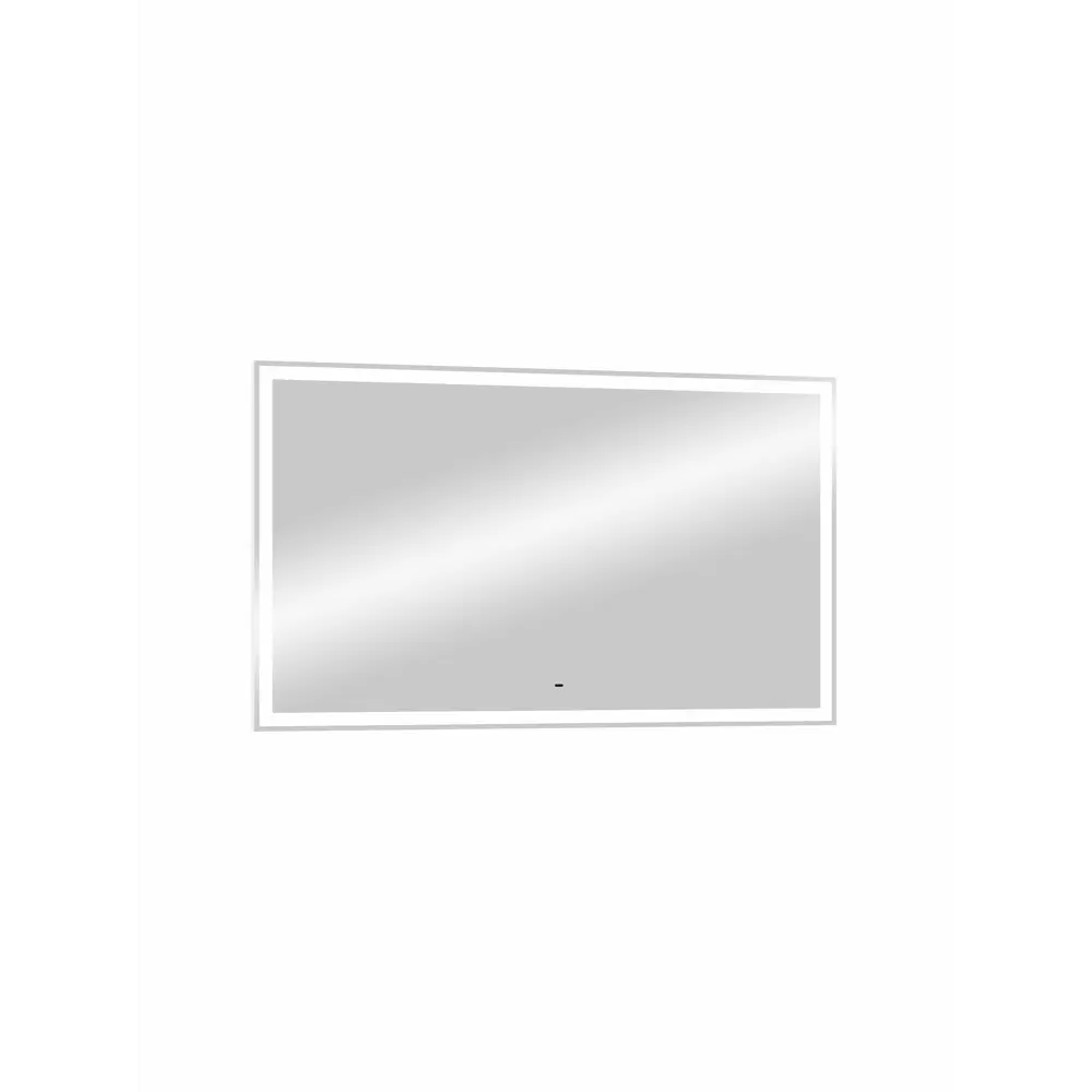 Зеркало для ванной Status с подсветкой 120x70 см цвет серый CONTINENT STLM-2101443 - Вид №4