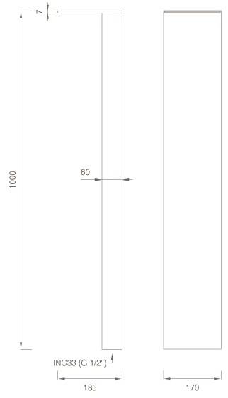 Reg 43 Напольная раковина стоящая овальная CEADESIGN Regolo - Вид №1