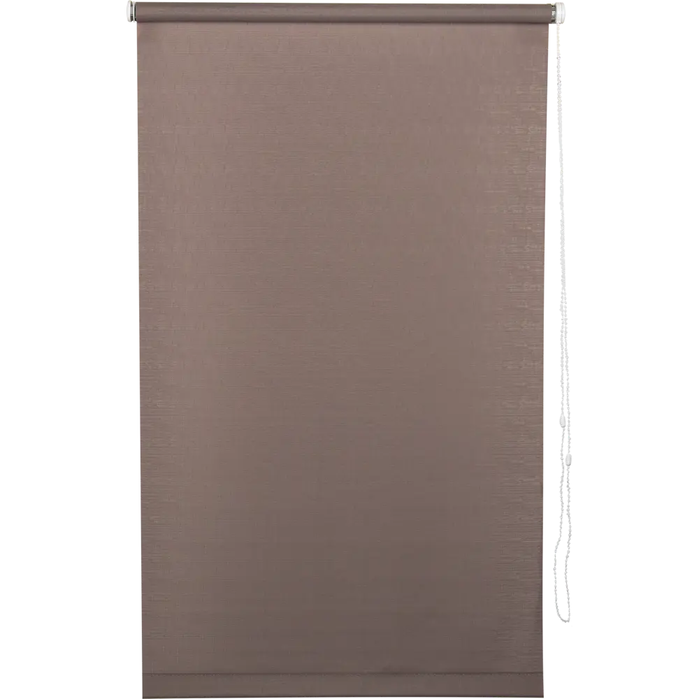 Штора рулонная Inspire Шантунг 110x250 см коричневая 82024581 STLM-2144249