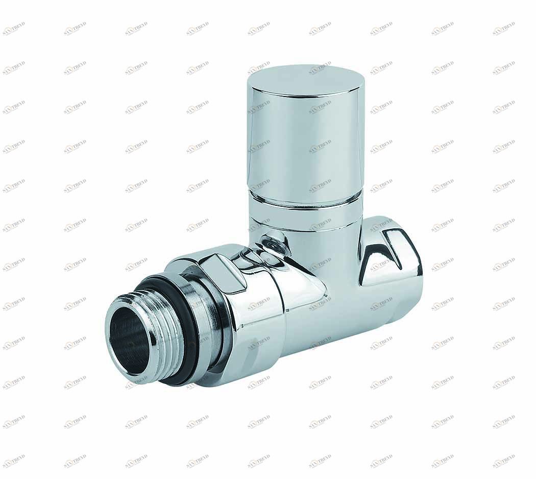 Carlo Poletti V102700B Клапан термостатический, угловой с подключением стальной трубы 