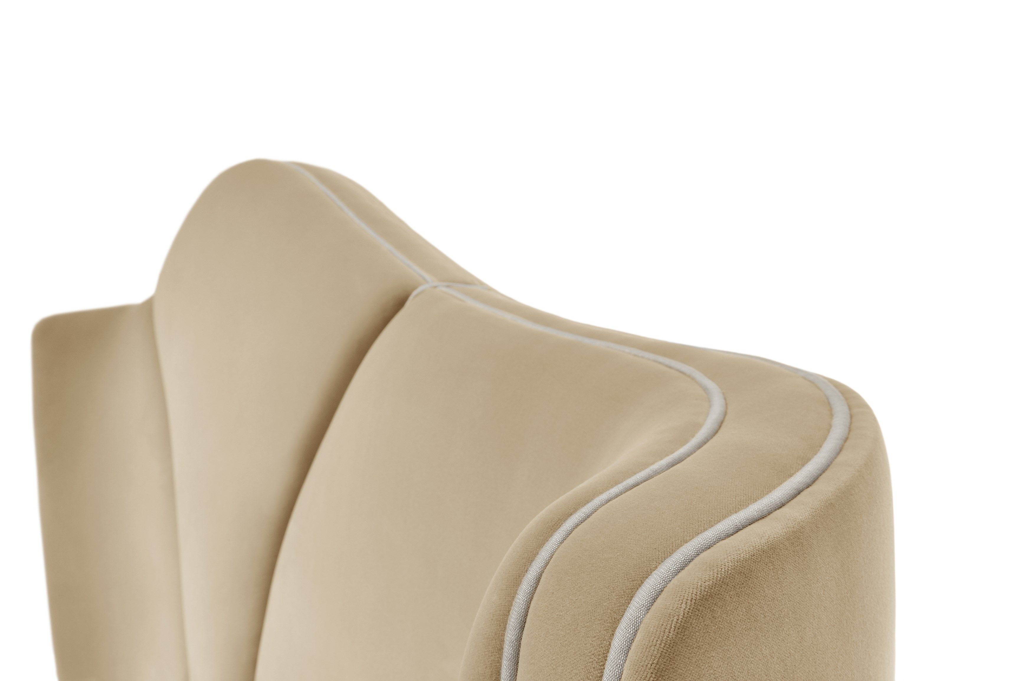 Бархатная двуспальная кровать Munna Жозефина ARCH-00109114 - Вид №5