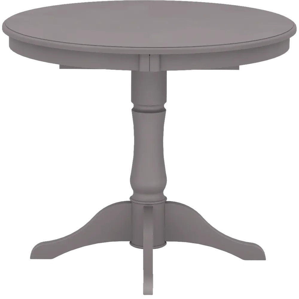 Стол кухонный Delinia Версаль раскладной 90-130x90 см круг МДФ цвет графит STLM-2045050 - Вид №4