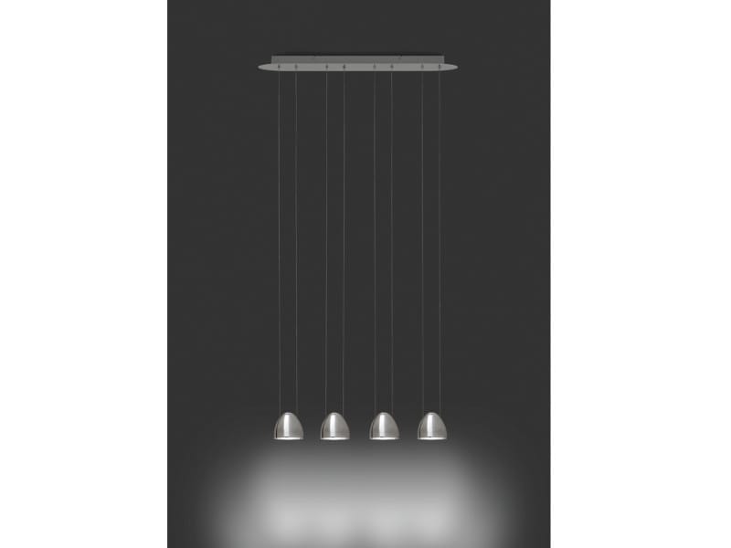 Металлический светодиодный подвесной светильник Alma light Led Oval ARCH-00024114