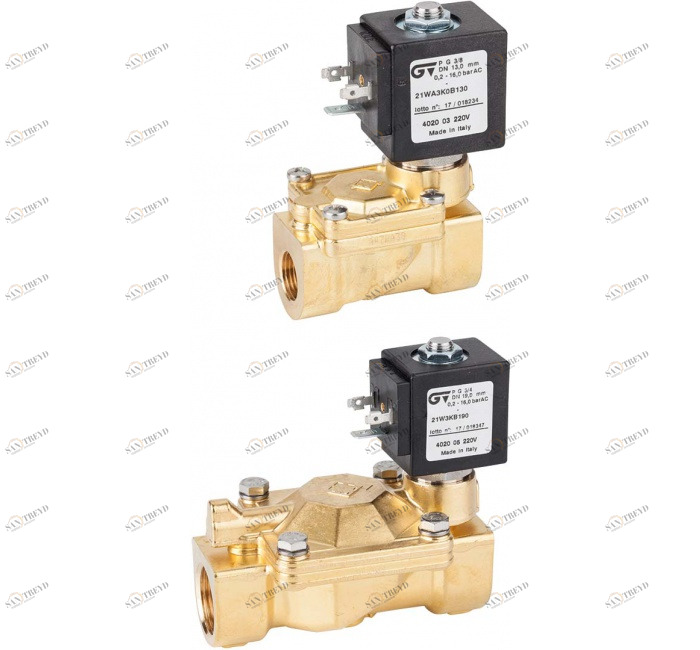 GENEBRE 4021 04 220v 2 ways indirect acting solenoid valve N.O 