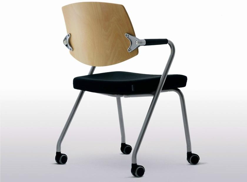 Ares Line Стул для конференций из ткани с подлокотниками Eura family sun-id-1373448 - Вид №1