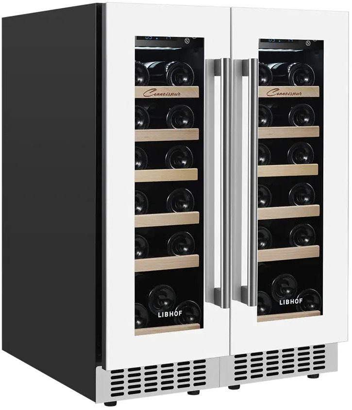 91282811 Винный шкаф Libhof Connoisseur 59x82x58.50 см 38 бутылок металл цвет белый STLM-0868882