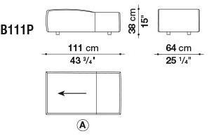 B&B Italia Модульный диван из ткани Bend sun-id-1452964 - Вид №23