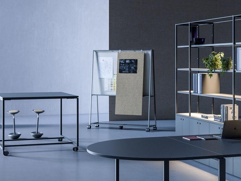 FANTONI Доска офисная металлическая на колесиках Atelier sun-id-1419384 - Вид №2