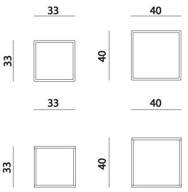 MissoniHome Квадратный кожаный журнальный столик Cordula sun-id-1414961 - Вид №2