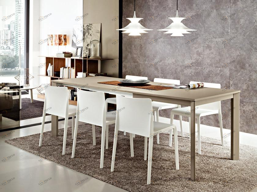 IDEAS Group Раскладной прямоугольный обеденный стол из hpl sun-id-1487856