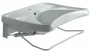 Подвесная раковина настенная овальная Galassia  белая