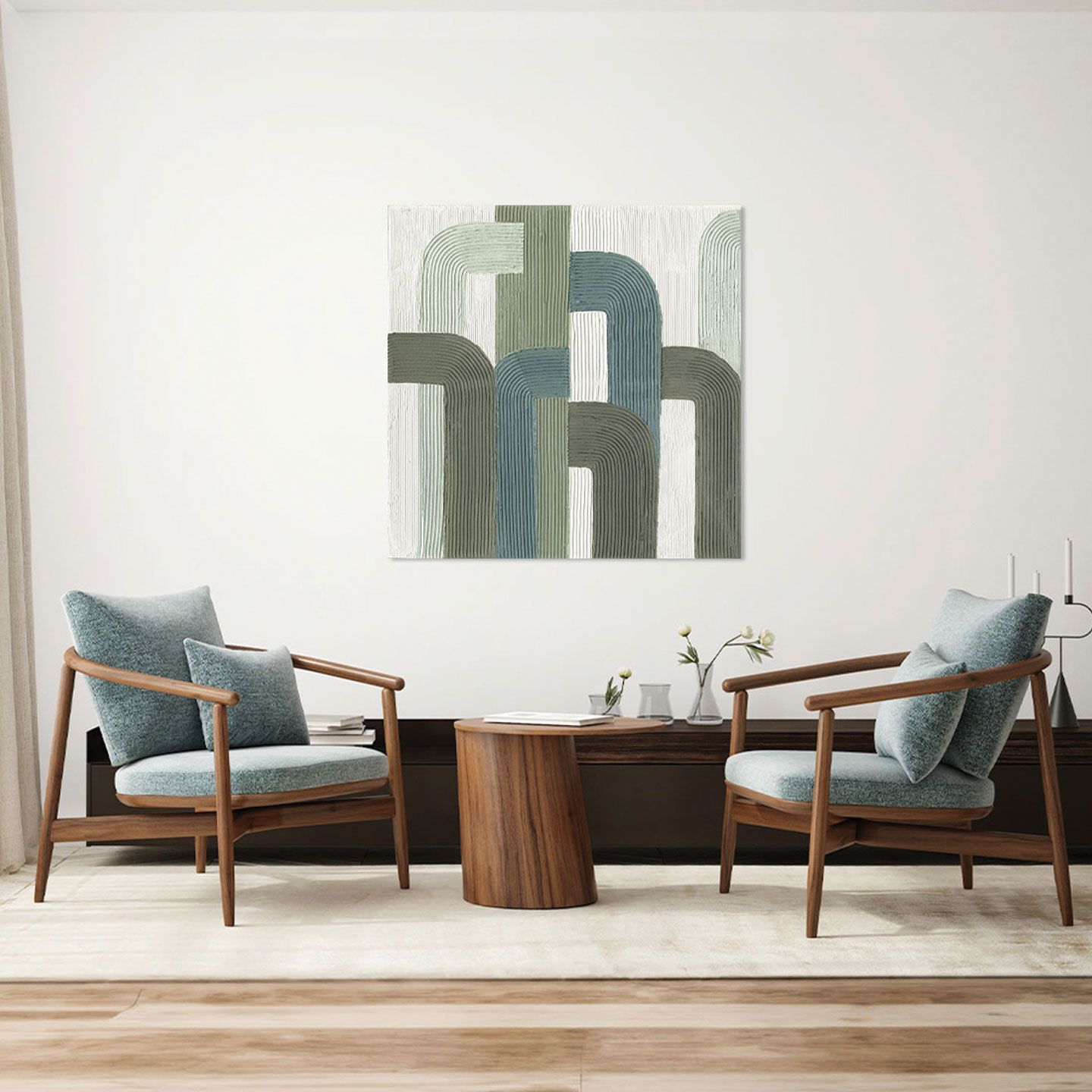 Холст рамки Agave GREEN LINES ARCH-00069699 - Вид №5