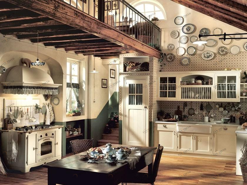 Marchi Cucine Лаковая встроенная кухня Old england sun-id-1455657