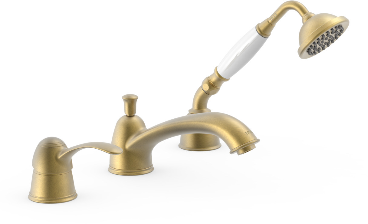 Смеситель для ванны TRES CLASIC с одной ручкой -24214501LM TRES