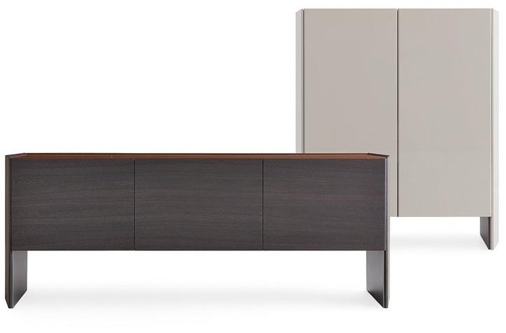 Poliform Буфет лакированный с распашными дверцами Giò GIO sun-id-1388626 - Вид №1