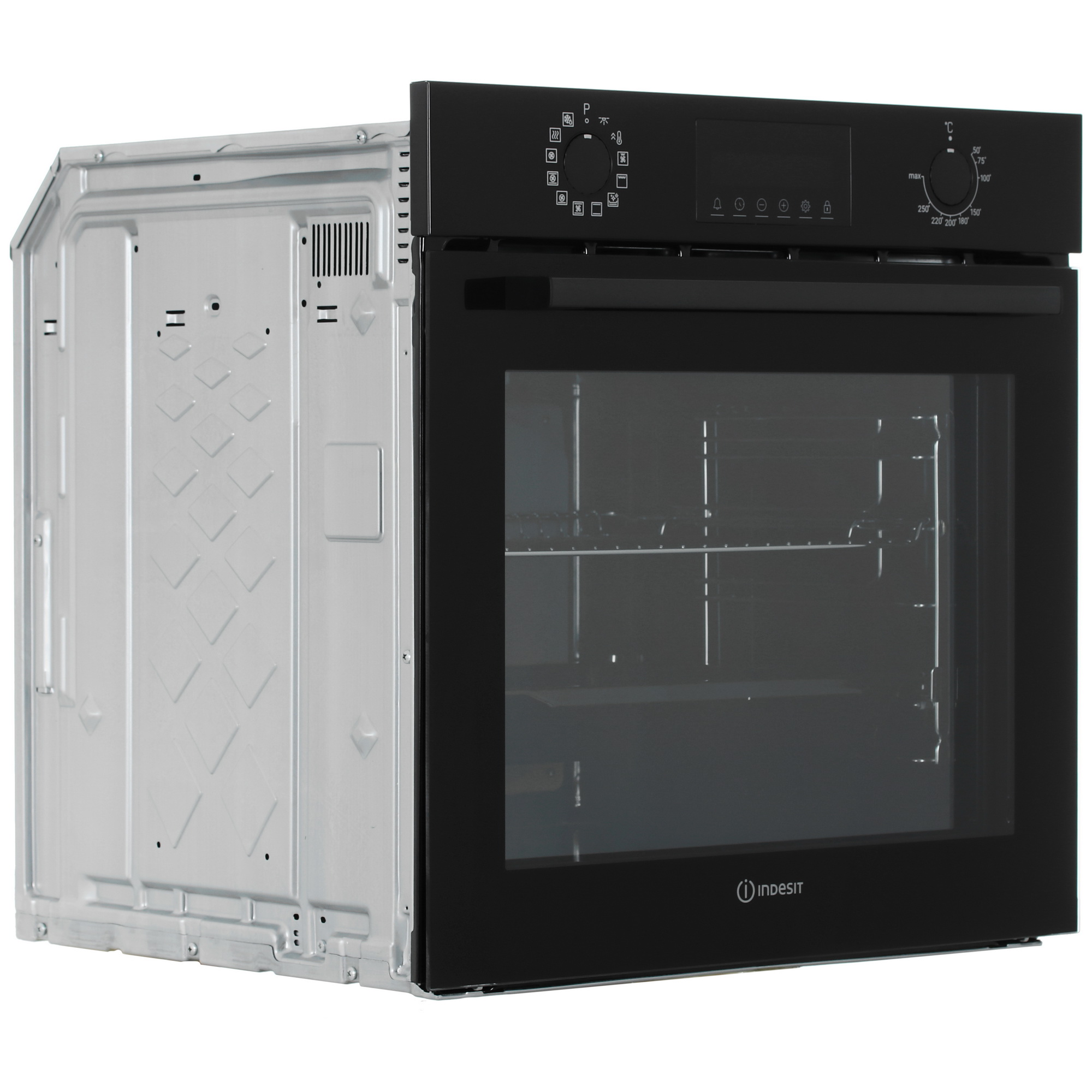 9136635 Электрический духовой шкаф Indesit IBFTE 3841 J BL черный STDN-0058844 - Вид №1