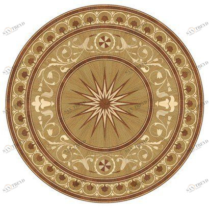 Художественный паркет Da Vinci Розетка 26-052 Дуб Селект (Гладкая) х1000диаметр мм 260090052