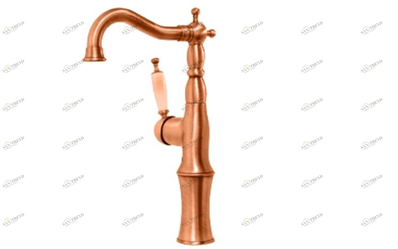 Смеситель MIGLIORE Oxford ML.OXF-6317.RA для раковины, высокий - медь ML.OXF-6317.bi.RA