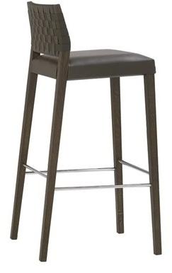 Andreu World Высокий табурет со встроенной подушкой и спинкой Valeria Bq7515- bq7524 - Вид №2