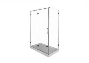 Душевой уголок Aquanet Beta NWD1231 150x80 R, прозрачное стекло