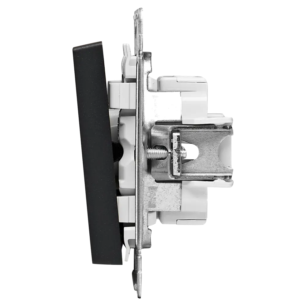 Выключатель встраиваемый Systeme Electric AtlasDesign 1 клавиша цвет базальт STLM-2108797 - Вид №3