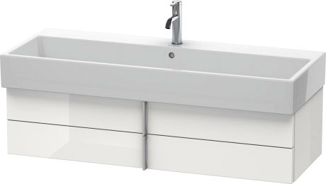 VA628902121 Vero Air Тумбочка подвесная Орех темный декор Duravit - Вид №2