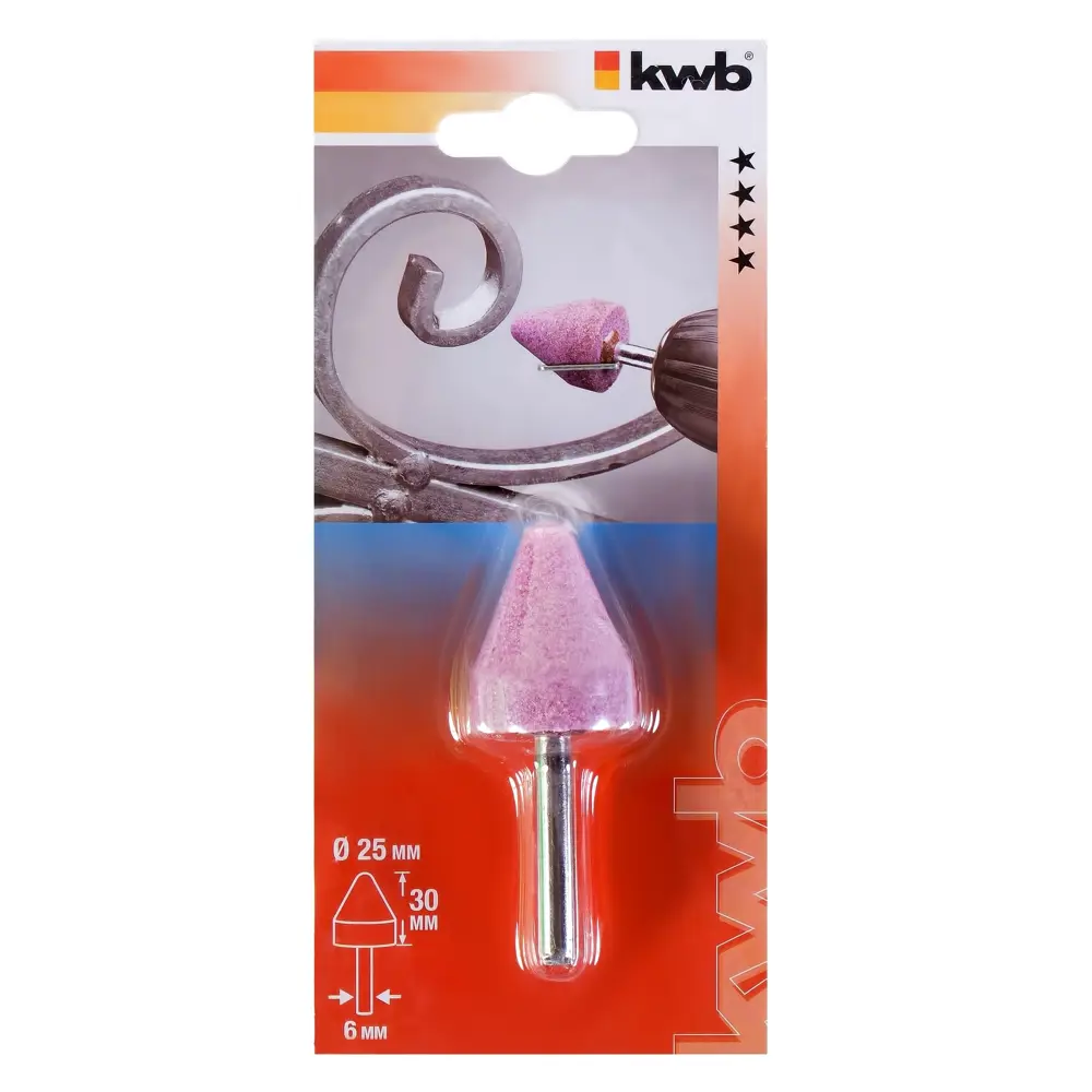 Фреза шлифовальная, конус закрытый, 25х32 мм KWB STLM-2179354 - Вид №2